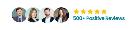 Five stars, 500+ Positive Reviews