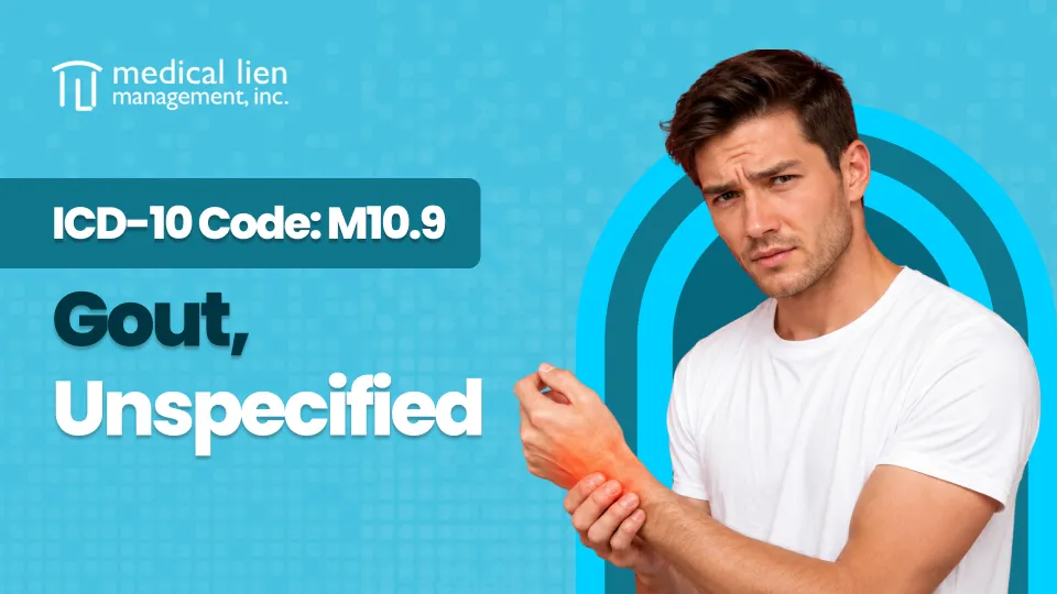 ICD-10 Code M10.9: Gout, Unspecified